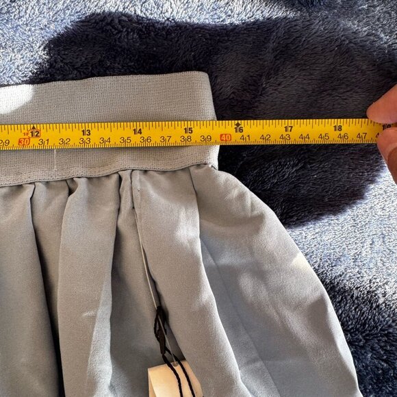 Better Together NWT Women's Size XL 2 PC Set- Sweatshirt and Skirt light blue - Picture 10 of 12